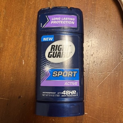 Right Guard Sport Active Anti-Perspirant Deodorant 2.6 oz Solid DISCONTINUED