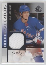 2021 Upper Deck SP Game Used Rookie Sweaters 108/249 Nils Lundkvist #RS-NL rh0