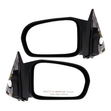 Power Mirrors Set of 2 For 2001-2005 Honda Civic HX LX Coupe Paintable USA Built