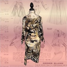 Abstract Print Dress Ruched Bodycon Dress Casual Party Cocktail Evening