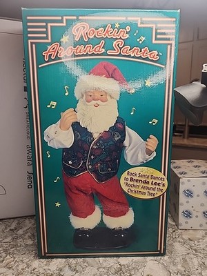 Rockin Santa Dances Brenda Lee Rockin Around the Christmas Tree Untested D4