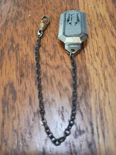 POCKET WATCH FOB WITH CHAIN