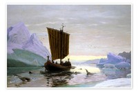 Poster Erik Der Rote Entdeckt GröNland - Jens Erik Carl Rasmussen