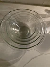 Pyrex Clear 4 Mixing Bowls