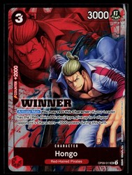 Hongo (Winner Pack 2025 Vol. 2) OP09-011 One Piece TCG Promo Foil