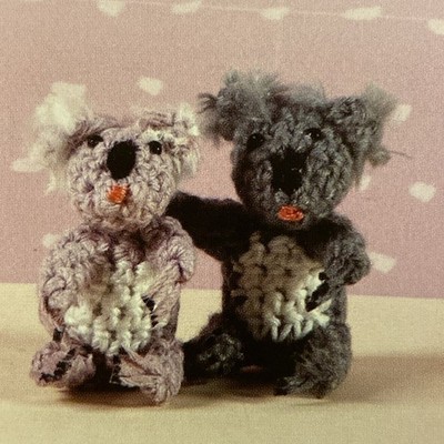 Mini Animals Crochet Pattern Project- Koala Bear