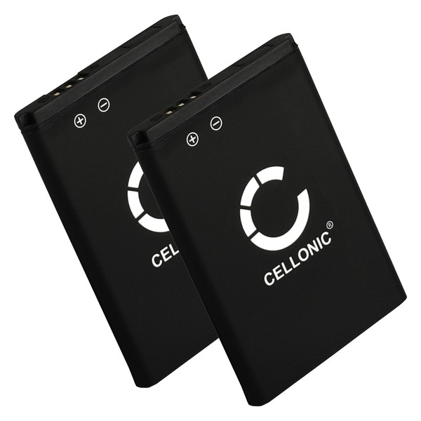 2X Ersatz Akku FüR Samsung SGH-M310 SGH-C160 GT-E1080 Sgh-S401I SGH-E210 850Mah-image