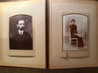 Antique 19th Century Victorian Red Velvet Cabinet Card & CDV Album  — photo 6