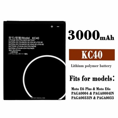 Battery For Motorola Moto E6s e6 Plus KC40 PACA0004 PACA0004IN PAGA0033IN New
