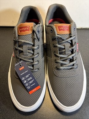 Levi s Men s Lancer Sneakers Gray Size 9.5 New