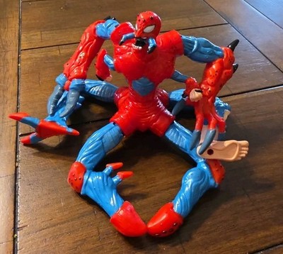 1997 Spider Man Monster Web Trap Series ToyBiz Figure Marvel Mutated 5''