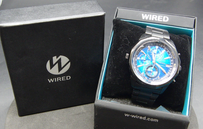 Seiko Wired VK67-K090 Chronograph Stainless Steel Men's Wrist