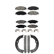 Transit Auto KSN-100936 Brake Pad Set Front & Rear Control Arm for Cadillac CTS