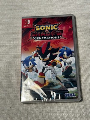 Factory Sealed - Sonic Shadown Generations Nintendo Switch