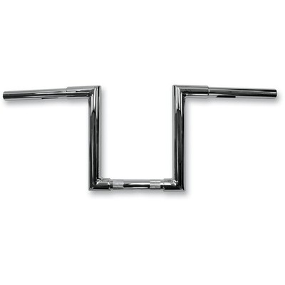 LA Choppers Chrome 10 in. Narrow Z Old School Handlebar - LA-7307-10