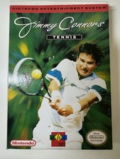 Jimmy Connors Tennis | NES | Box + Manual + Sleeve | TESTED WORKING!