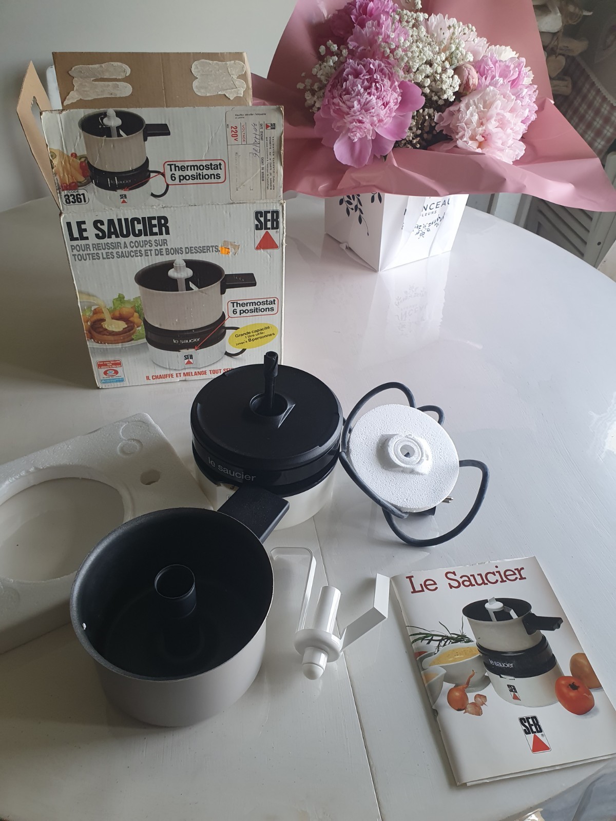 SEB Le Saucier 1L pour reussir vos sauces sans grumeaux avec recettes