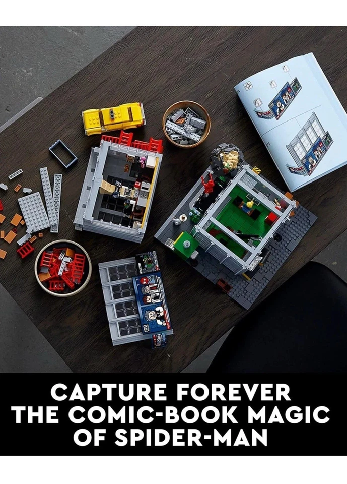 LEGO Marvel Spider-Man Daily Bugle Building Set, 25 Minifigures - 76178 Sealed - Image 3 of 4