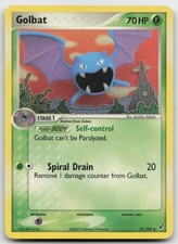 Pokemon tcg Deoxys #31/107 Golbat Lightly played