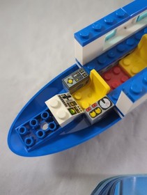 Lego Passenger Plane Airplane 3181  1/2 Instructions Minifigures City Collection