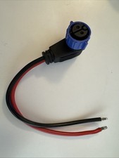 Trolling Motor Plug Only ,12V/24V/26V/48V 8 Gauge 2-Wire Trolling Motor