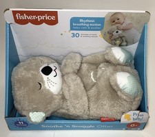Fisher Price Soothe N Snuggle Otter Plush Soothing Breathing Sound Machine Baby