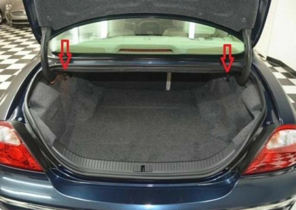 Red de carga estilo sobre maletero trasero para JAGUAR S-Type 1999-2008 XKR 2000-2006 Foto 2 de 4