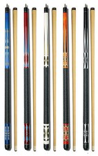 SET OF 5 POOL CUES New Two-Piece Billiard House Pool Cue Stick GJ1 5 FREE SHIP