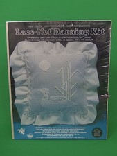 Lace Net Darning Pillow Picture Kit Valiant Crafts Create Your Own Lace Kit 8501