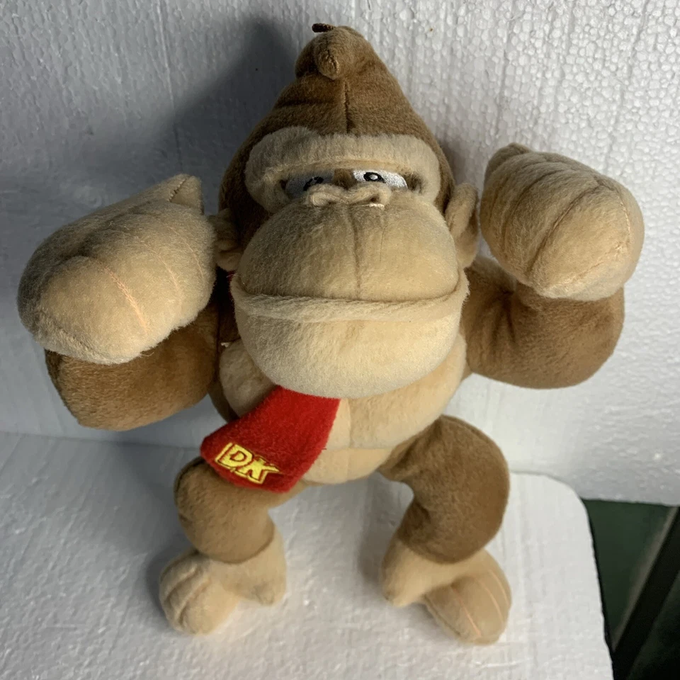 Muñeco de peluche Donkey Kong 10" Super Mario 2017 con licencia oficial Foto 2 de 4