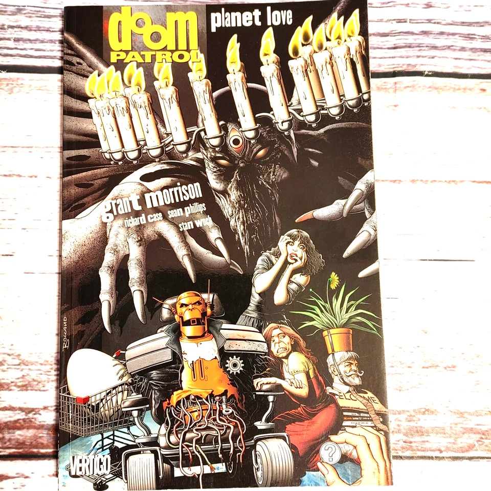 Lote de 3 TPB Doom Patrol. #2, #3 y #6 Grant Morrison, Vertigo, 2004-2008. Foto 4 de 4