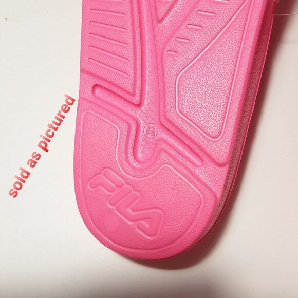 NWT Fila Big Box Logo Slide Sandal FILA M Sandals for Women for sale | eBay main image 3