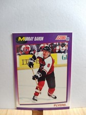 MURRAY BARON🏆1991 SCORE #183 FLYERS NHL Hockey Card🏆