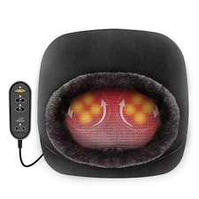 Snailax Shiatsu Foot Massager & Back Kneading Feet Warmer, Feet Massager Heated