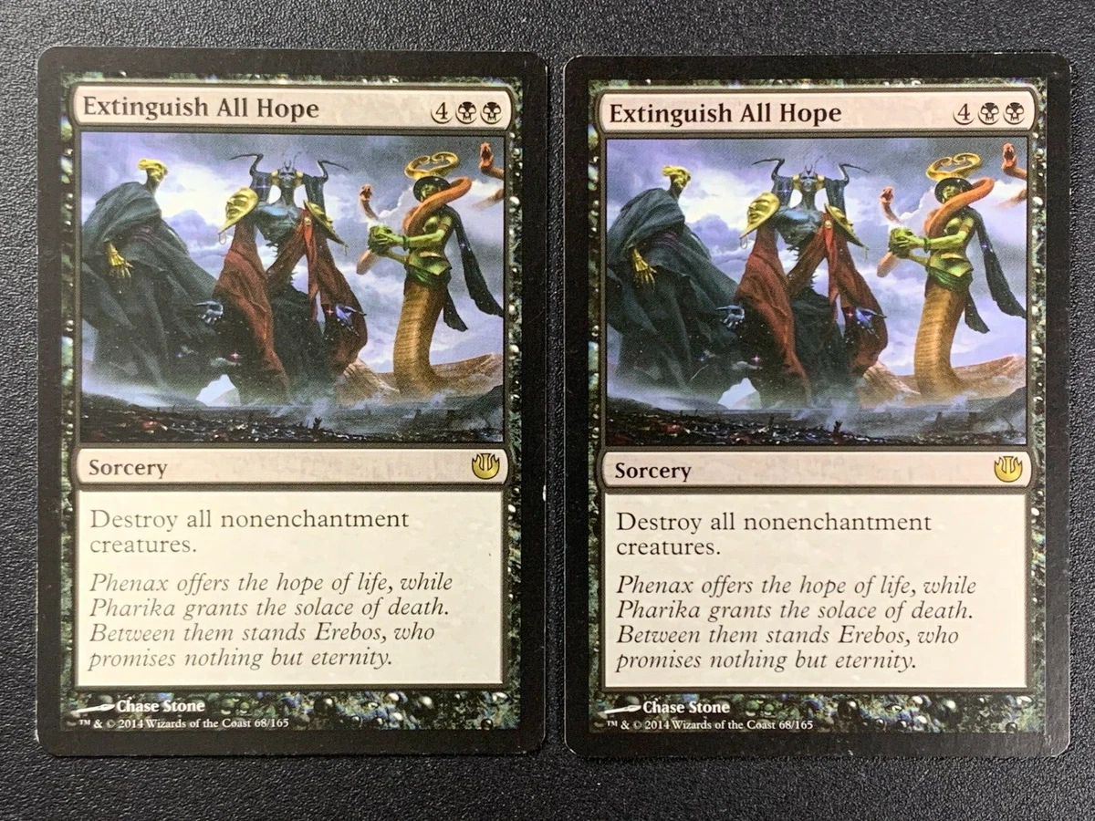 Extinguish All Hope 68/165 Journey into Nyx Rare Magic MTG Card 2014  NonFoil | eBay