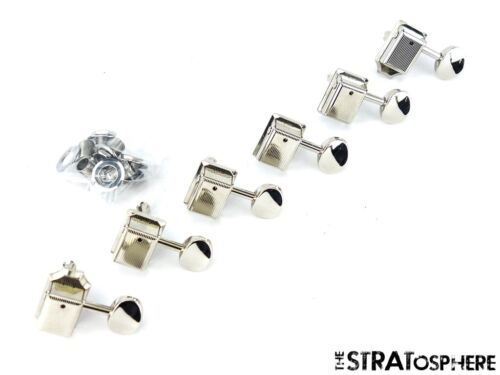 6 Fender Classic Gear Performer Tele 6 TUNERS TUNING PEGS, Telecaster 18:1! - Picture 1 of 1