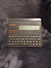 Franklin Language Master LM-2200 Dictionary Thesaurus Synonym Word Games Working