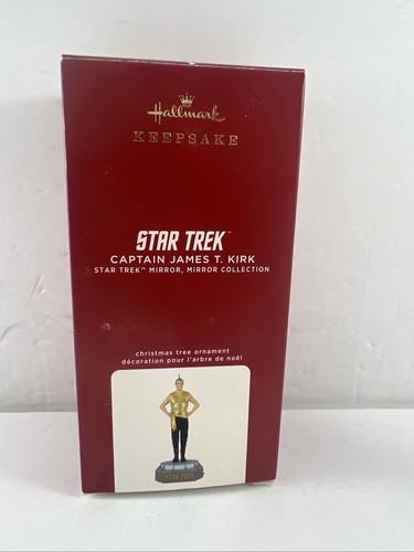 STAR TREK Captain James T Kirk Hallmark Keepsake Ornament 2020 Mirror Mirror - Picture 7 of 12
