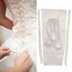 Replacement Satin Lace Up Ribbons For Wedding Dress Gown Back Corset Lace Up Ebay