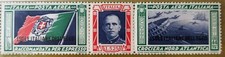 4742- ITALIA - ITALY 1933 ISOLE DELL' EGEO CROCIERA BALBO TRITTICO MNH