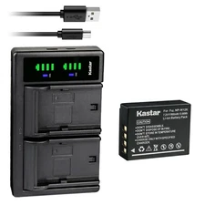 LTD2 Charger & 1 battery for Fujifilm X-PRO1 X-PRO2 X-PRO3 X-A1 X-A2 X-A3  X-A5