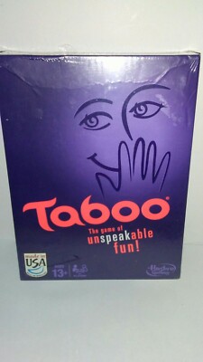 Taboo Game - Hasbro Gaming 2013 Hersch & Company Made in USA New & Sealed