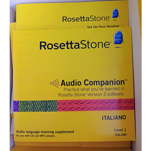 ROSETTA STONE Italian Version 3 Level 1 Italian Language CD Rom - Picture 2 of 4