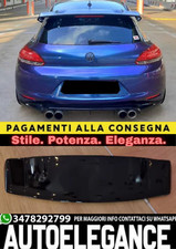 0791🔥Dachspoiler Für VW Scirocco 2008-2017 Look R Cup Schwarz Glänzend🔥