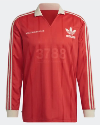 ADIDAS GRAPHICS MELLOW RIDE CLUB LONG SLEEVE JERSEY RED ADIDAS GRAPHICS MELLOW RIDE CLUB LONG SLEEVE JERSEY RED