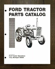 TRACTOR SERVICE Parts Manual Fits Ford 3000  3055,3100,3120,3150,3190,3300,3310