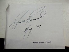 AARON  ROSAND     -  AMERICAN  MUSICIAN      -   AUTOGRAPH 