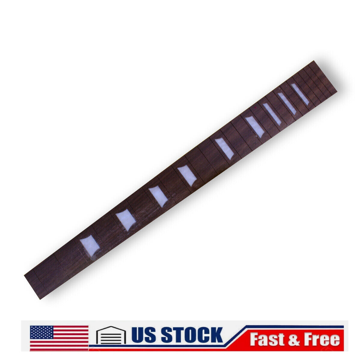 Electric Guitar Fretboard 24.75 Inch Scale Rosewood for 22 Fret Guitar Neck