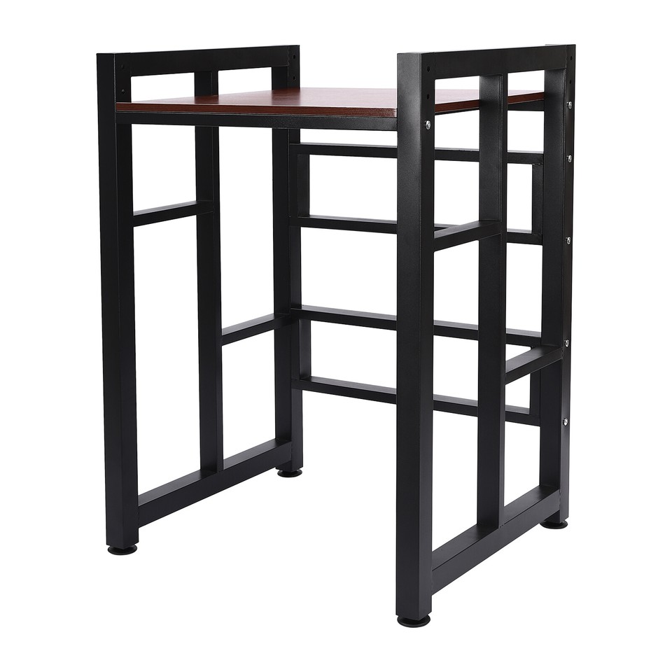 Adjustable Washer and Dryer Storage Shelf Organizer Rack Washer and