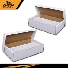 2x 3000 Count Super Shoe Cardboard Standard Trading/Gaming Card Storage Boxes